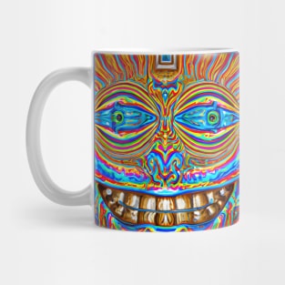 Peaking (1) - Trippy Psychedelic Art Mug